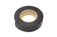 Vintage Black Paper PU Coil Tape 15mm/18m